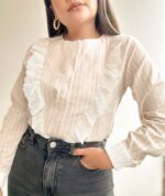 Blusa Carlita Nude - Imagen 5