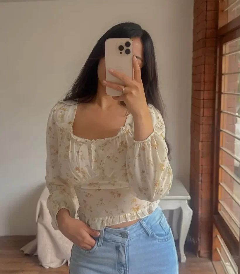 Blusa Peonía