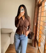 Camisa Ary Café