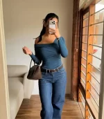 Blusa Amanda Turquesa - Imagen 2