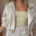 Chaqueta Teresa Blanca