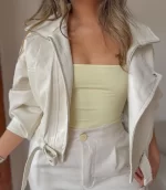 Chaqueta Teresa Blanca